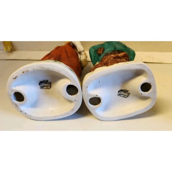 Vintage Giftcraft Figurines Old Country WoodsMan and Woman Gardening VGC - Picture 7 of 7